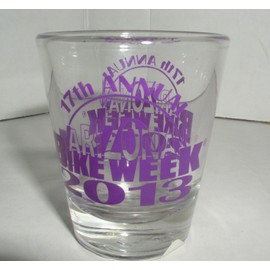 BIKE WEEK 2013 ONE OUNCE SHOT GLASS