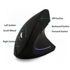 Ergonomic Mouse, Vertical Wireless Mouse 2.4GHz Optical Cordless Computer Mice