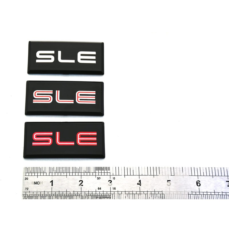 SSDD 1pcs SLE Side Cab Emblem NamePlate Badge Logo Replacement