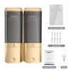 Shampoo and Conditioner Dispenser,Shower Dispenser 2 Chamber No Drill Shampoo