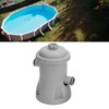 Clear Cartridge Filter Pump, 330 Gallon Ground Swimming Pool Filter,