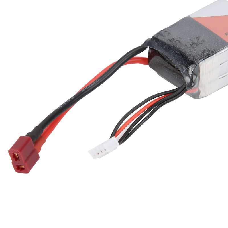 11.1V 2200mAh 3S 45C Lipo Battery Pack with T Plug