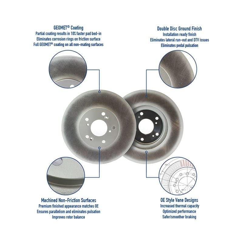 Centric 320.45094F Centric Gcx Rotor with Full Coating