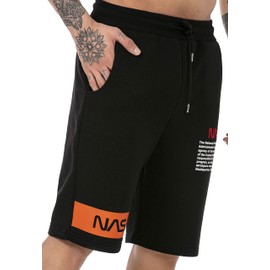 Red Bridge Men's Shorts / Jogging Bottoms NASA Logo USA M4854 - Capri m