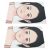 Makeup Practice Face, 2-Piece Washable Reusable Makeup Practice Board for