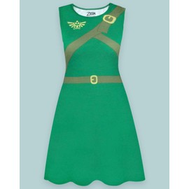 The Legend of Zelda Classic Costume Dress Green