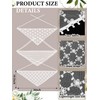 Fourluoo 3 Pcs Mantilla Catholic Veil for Church Chapel Lace