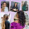 24Inch French Curl Braiding Hair 8 Packs Loose Wavy Spanish