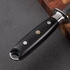 Elephas Plus 12 Inch Black Honing Rod, Sharpening Steel for