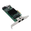 Network Card PCIE X4 Rj45 10/100/1000Mbps Gigabit Dual Port Electric
