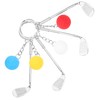 BESPORTBLE 16pcs Golfing Keychain Lightweight Sports-themed Keychains Miniature Golf Pendants