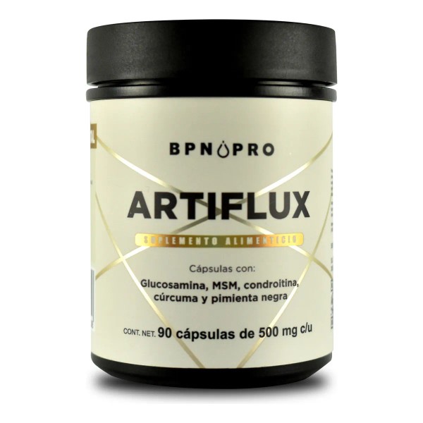 Artiflux Suplemento para Salud Articular con Glucosamina, MSM, Condroitina, Cúrcuma