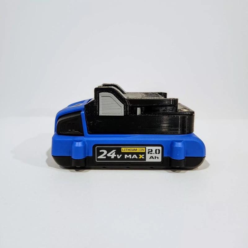 Unbranded Kobalt 24v Max Low Profile Battery Adapter for Metabo