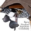 Vegan Leather Crossbody Fashion Shoulder Bag with Adjustable Strap