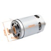 FutureHight 21V RS550 Motor Brush Motor 14 Teeth Suitable for