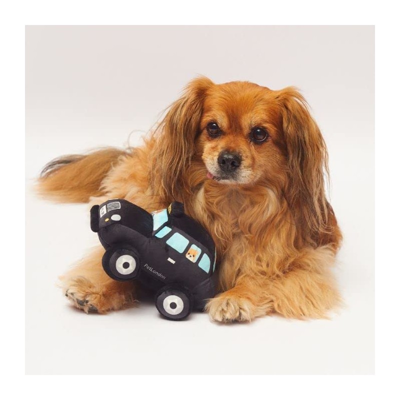 Pet London British Taxi Dog Toy - UK style squeaker