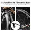 IGTOPS Universal Bicycle Mudguard Set, Mudguard Bicycle 14-21 Inches, Adjustable