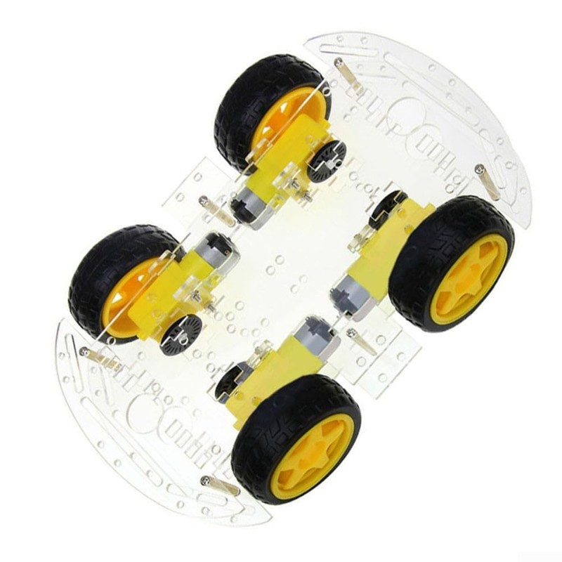 4WD Robot Smart Car Chassis Kits Car with Speed Encoder