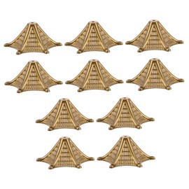 Totority DIY Wind Chime Accessories Wind Bell Caps Replacement Wind Catchers for Outdoor Garden Decor Pagoda Topper for Craft Projects