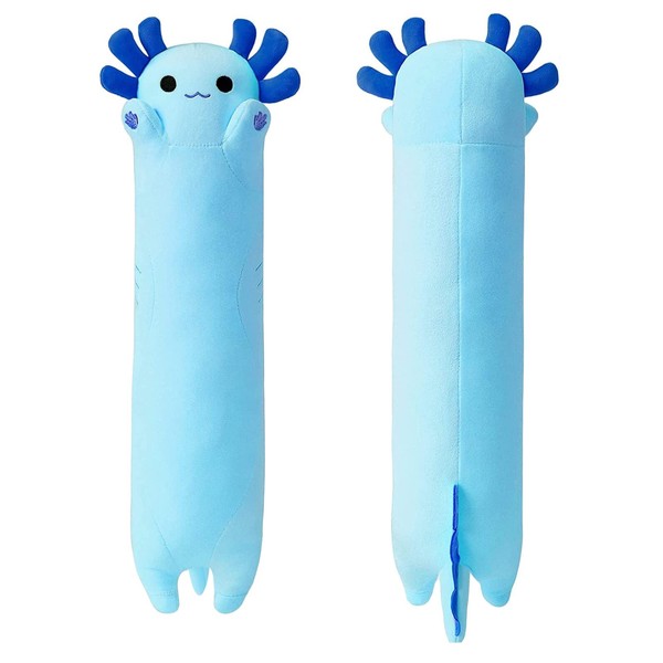 shownicer Axolotl Plush Toy, Kawaii Salamander Plush Cushion, Axolotl Cuddly