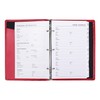 Office Depot Vinyl Ringbound Telephone/Address Book, 6 5/16in. x 9,