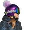 COOLCASC Universal Helmet Cover - Exclusive Metallic Purple Model with