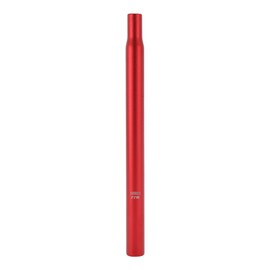INFINAUTO Bicycle Seatpost 27.2x350mm Bicycle Saddle Post Seat Tube Aluminum Alloy Red Lightweight