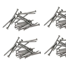 SISI UK® 20 x Premium Hardened Ribbed Concrete Hard Wall Masonry Nail 25mm 30mm 40mm 50mm 75mm Garden Batten tack (30mm)