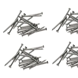 SISI UK® 20 x Premium Hardened Ribbed Concrete Hard Wall Masonry Nail 25mm 30mm 40mm 50mm 75mm Garden Batten tack (30mm)