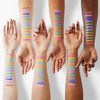 UCANBE Colorful Matte Makeup Eyeshadow Palette, 15 Shades Vibrant MACARON