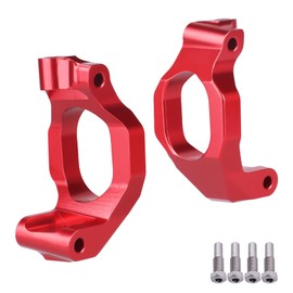Hobbypark Aluminum Caster Blocks C-hubs for Traxxas Maxx WideMaxx Upgrades, Compatible with V1 or V2 Maxx, Replacement Parts of 8932
