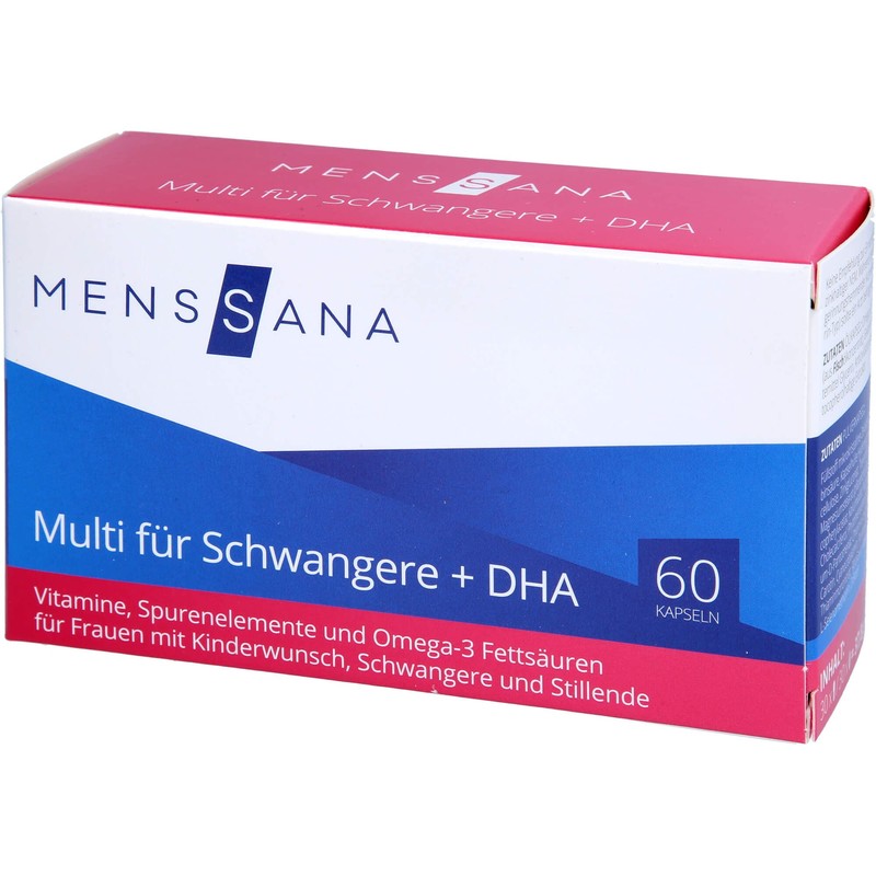 Multi for Pregnant Women + DHA MensSana Capsules Pack of