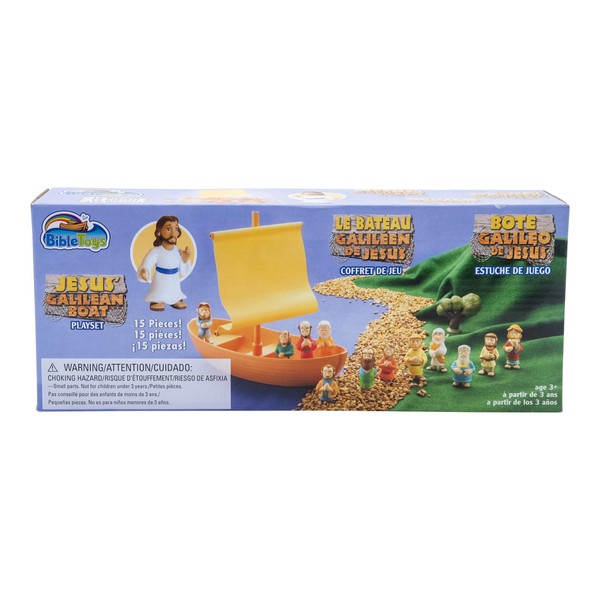Tales of Glory Galilee Boat 15 Piece Playset by BibleToys