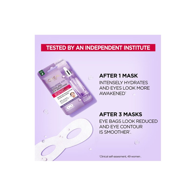 L'Oreal Revitalift Filler Hyaluronic Acid And Caffeine Eye Mask