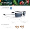 Maui Jim Ho'okipa Rimless Sunglasses