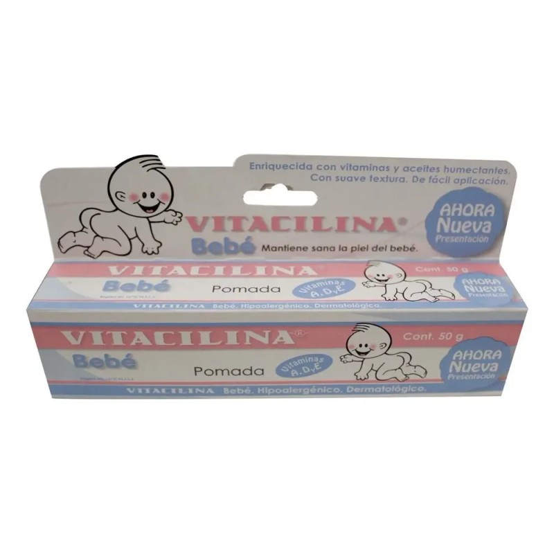 Pomada Crema Vitacilina Bebé 50g