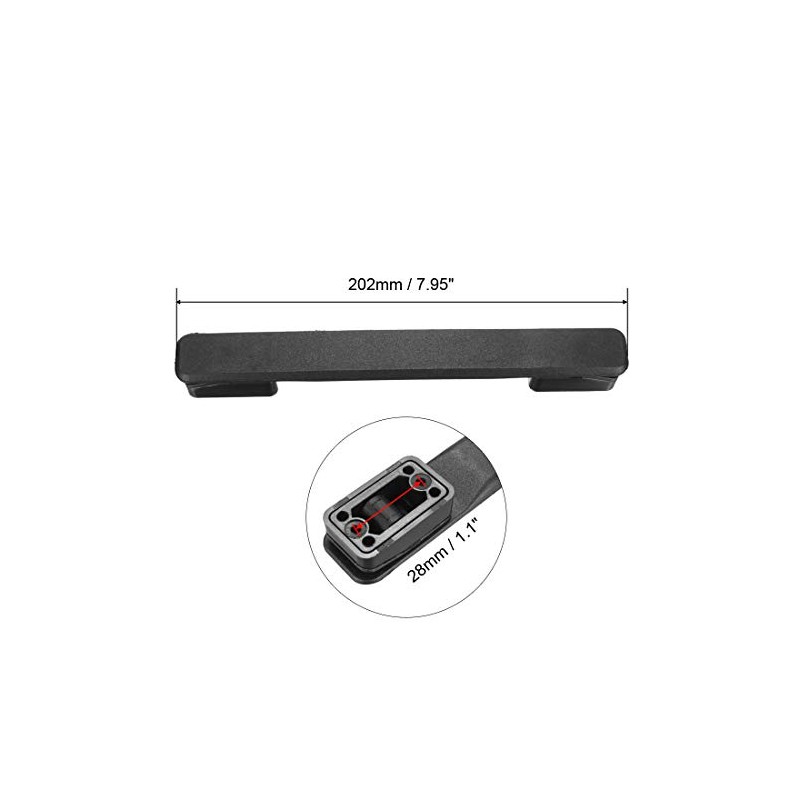 uxcell Luggage Handle, 202mm Length Strap Grip Replacement for Suitcase