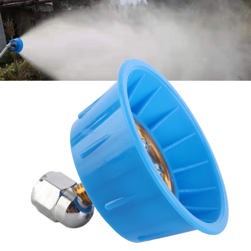 7 Holes Elbow Atomizing Nozzle G1/4 Female Thread Garden Agricultural