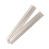 sourcing map Folding Straight Ruler 30cm Metric Aluminum Alloy Protractor
