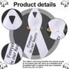 OYZOQ Mourning Bows with Text, for Funeral Funeral Accessories and