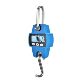 Hanging Weight Scale Industrial Heavy Duty for Farm, Hunting, Bow Draw Weight, Big Fish & Hoyer Lift with Accurate Sensor Digital, Professional (660LBS Blue)