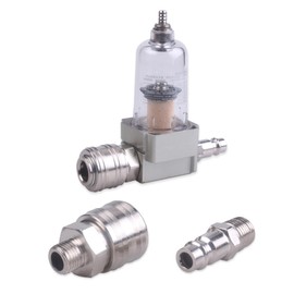 10pcs Air Line Connectors, Airline Fittings, Air Compressor Fittings, Air Hose Connectors, Compressor Fittings, 1/4 BSP Airline Fittings Thread Hose Connector Fittings Set