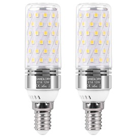 SanGlory SanGlory 2 Stck E14 LED Leuchtmittel Neutralweiss 4000K, LED E14 12W Maiskolben Led Mais Birne E14 1350 Lumen ersetzt 100W Birne, 360 LED E14 Lampen, Kerzenleuchten