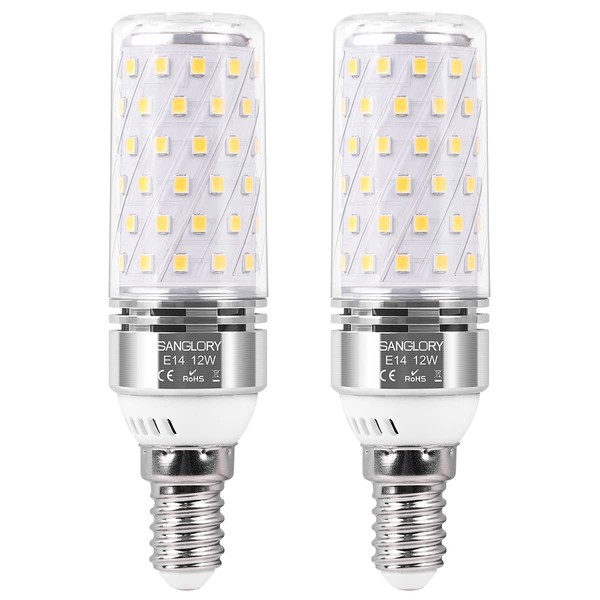 SanGlory SanGlory 2 Stck E14 LED Leuchtmittel Neutralweiss 4000K, LED