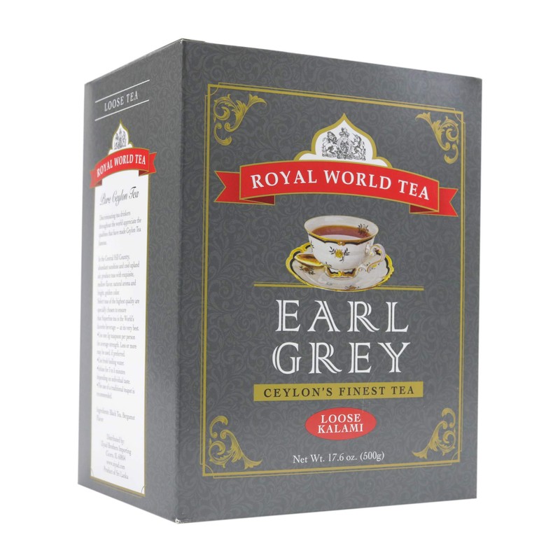 Royal World Loose Leaf Earl Grey Tea – Premium Blend