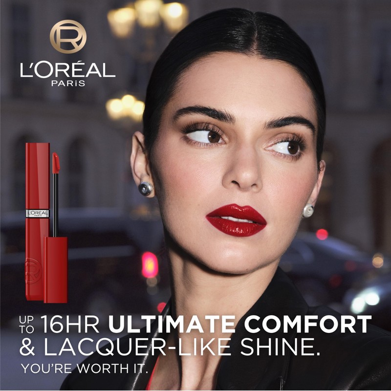 L'Oréal Paris Laque Resistance tono Berry Bordeaux 520, labial líquido