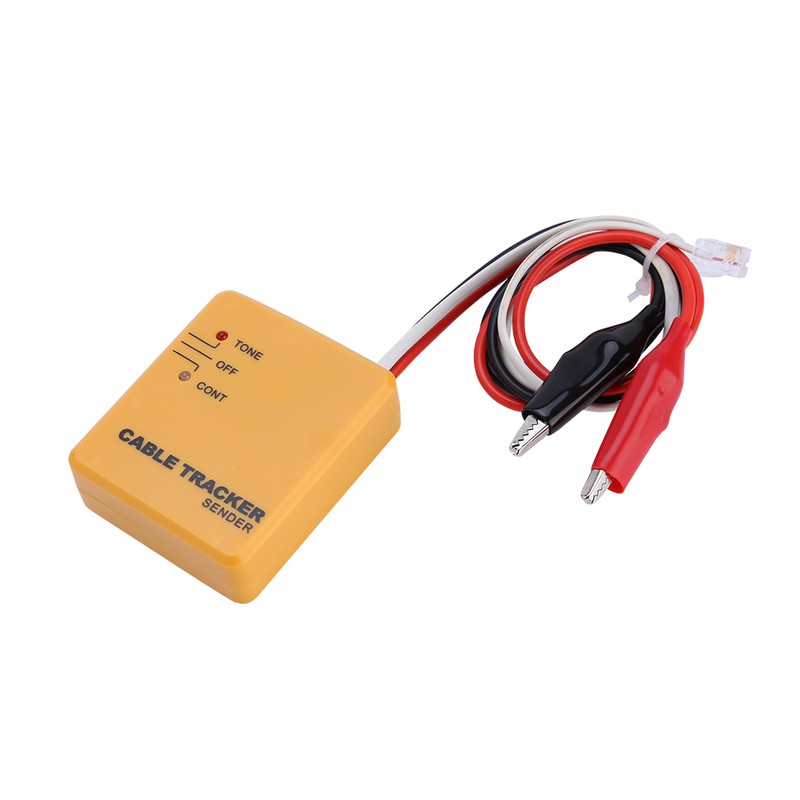 Portable RJ11 Network Cable Tester Toner Wire Tracker Tone Line