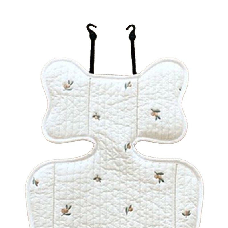 Soft Baby Stroller Seat Cushion Breathable Pure Cotton Infant Car