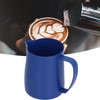 Stainless Steel Coffee Pitcher Milk Latte Frothing Cup with NonDrip
