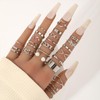 PNYFIL 99 Pcs Silver Plated Jewelry Set for Women -